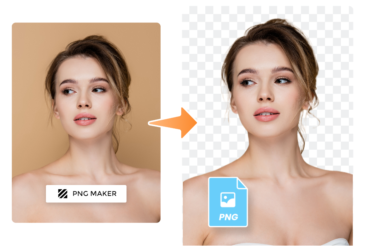 Convert Image to PNG With Transparency Background Cut Out 