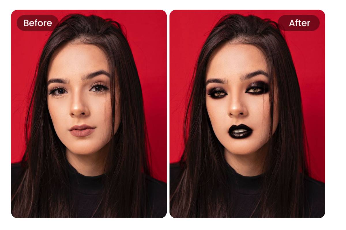Goth Filter: Try on Goth Makeup Looks Online Free