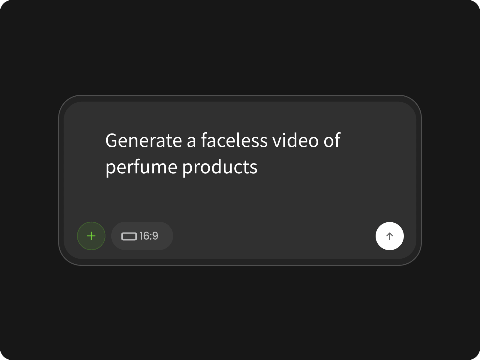 Type your faceless video idea in fotor
