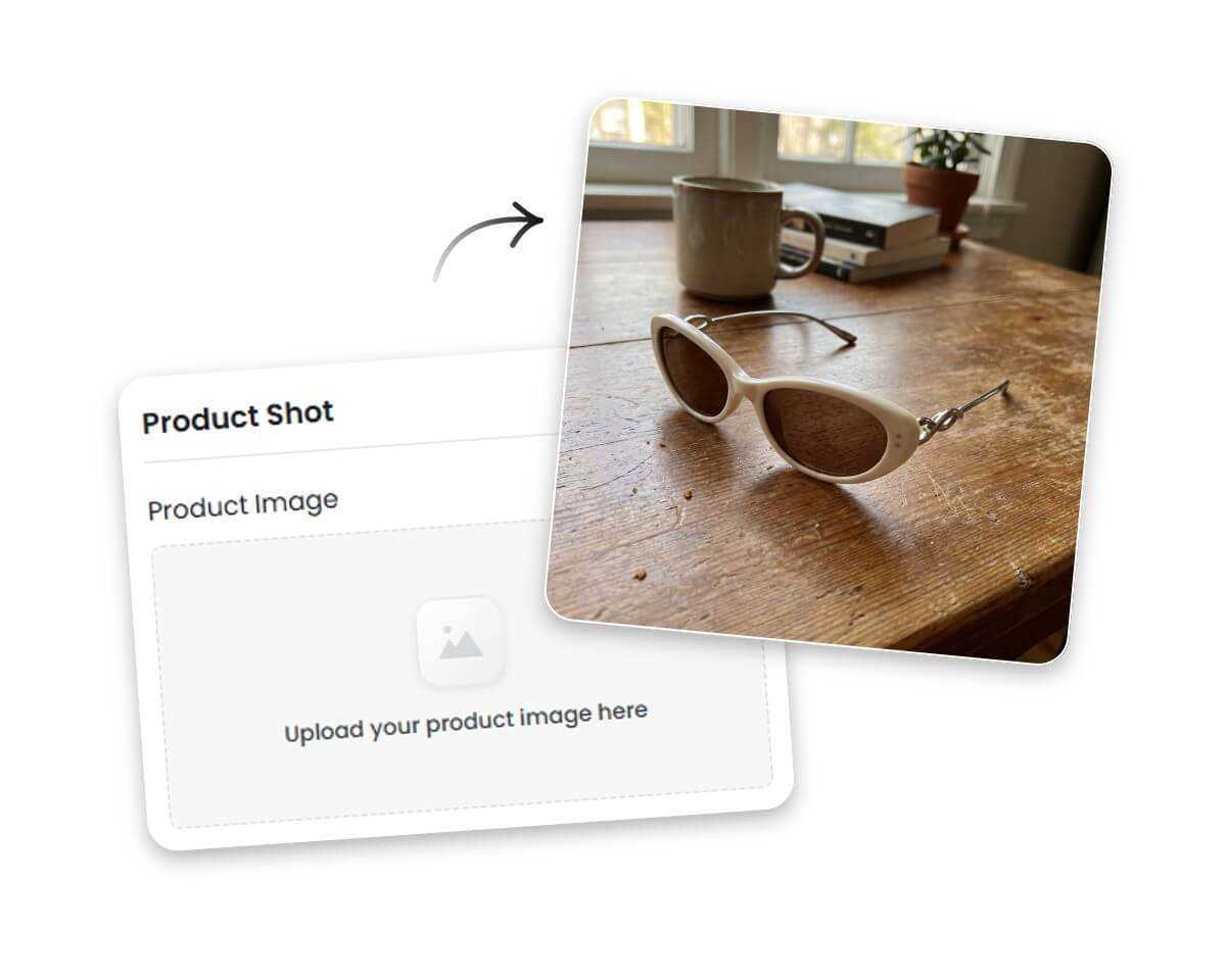 Upload a daily shot sunglasses image to fotor