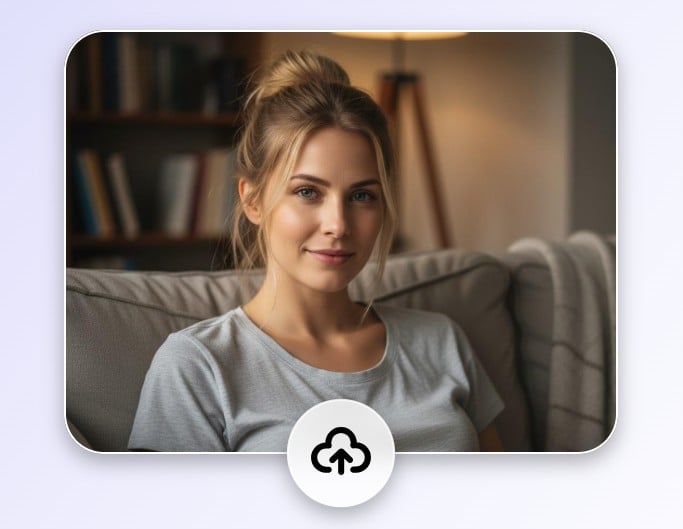 写真をアップロード