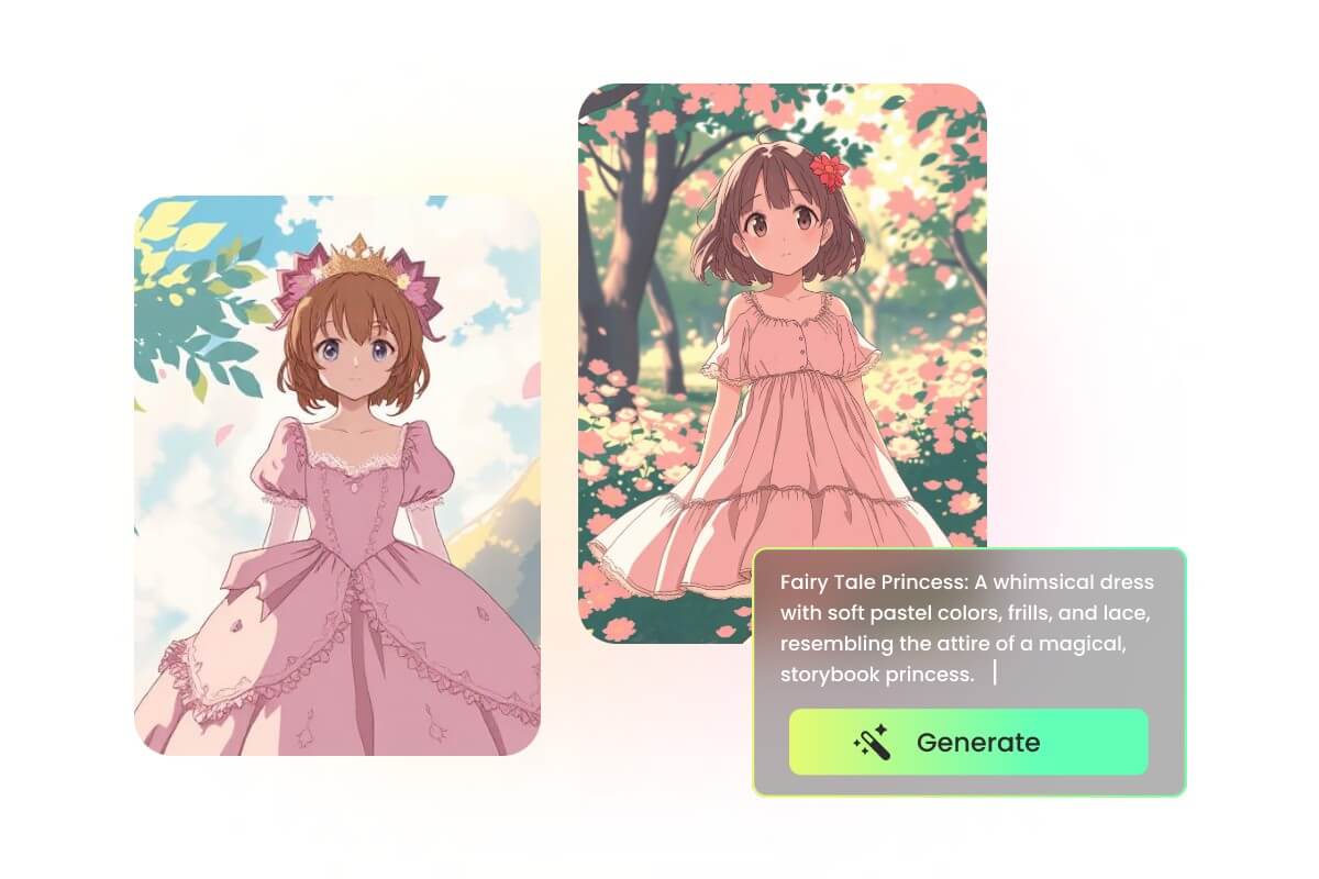 ワンクリックでテキストからAIロリキャラクターを生成