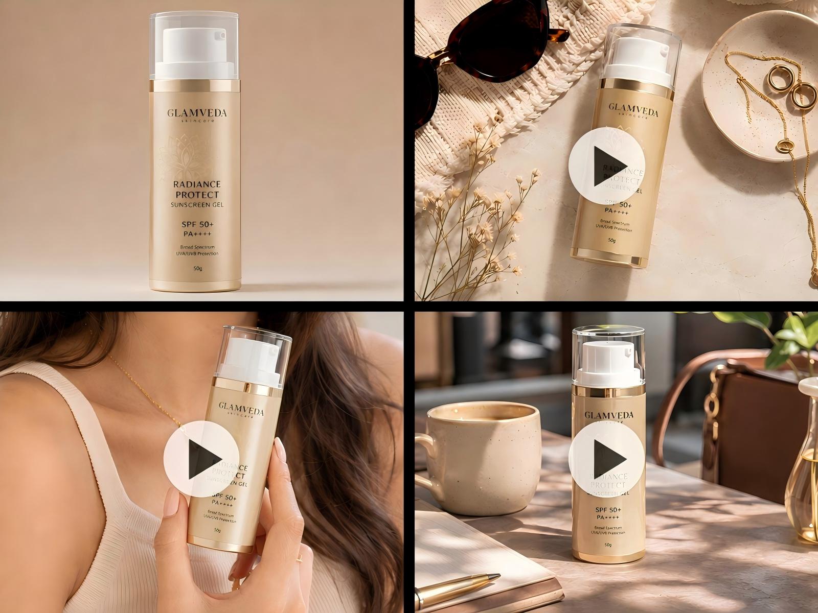 Upload your brand product visual and create relevant scenes from it