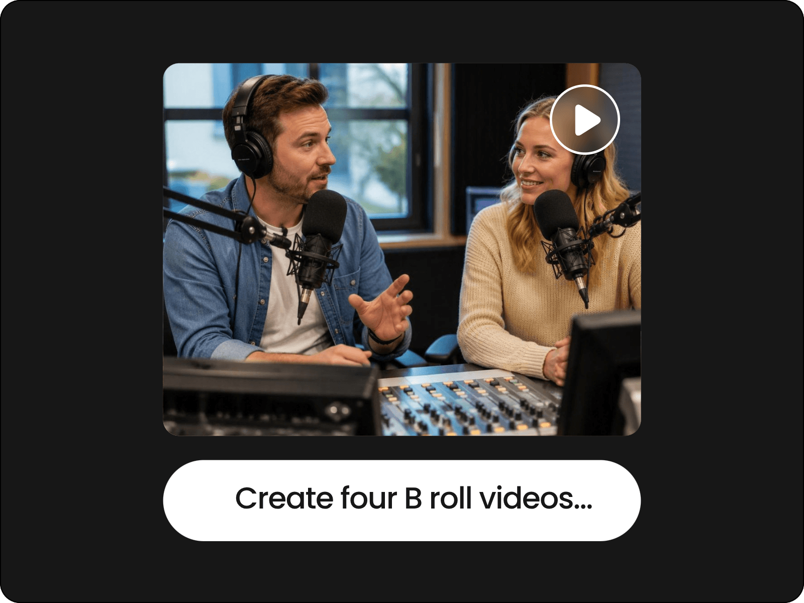 Upload your video to fotor ai b roll generator