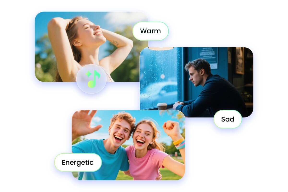 Use ai to create music with different moods and atmospheres