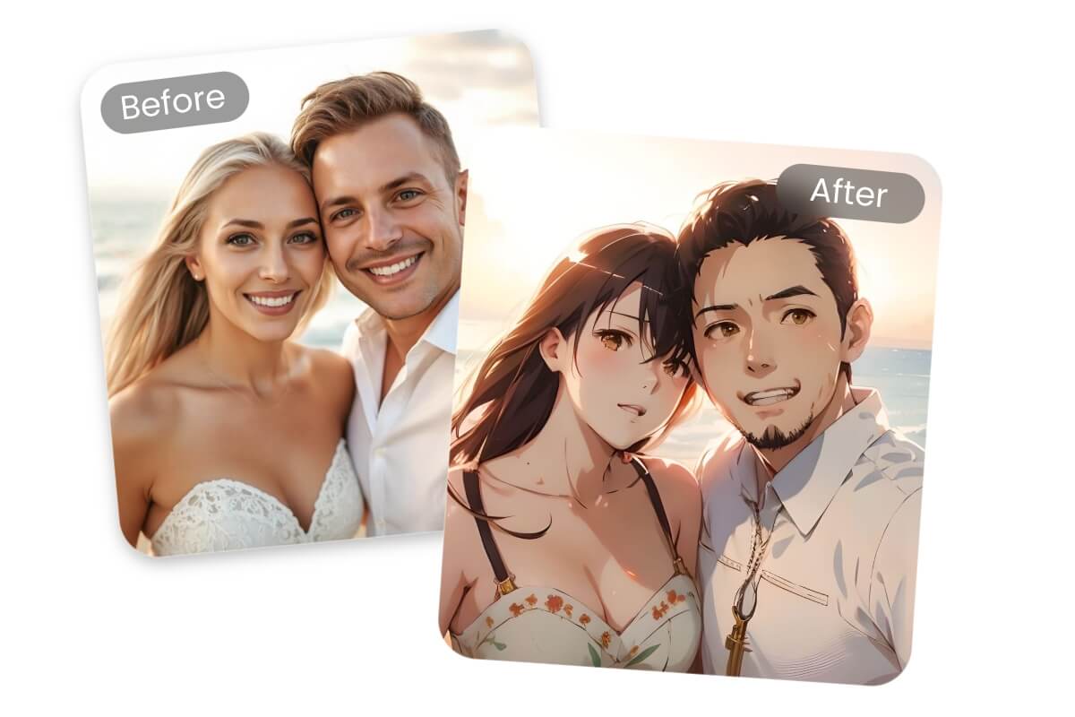 無料AIカップルアイコンメーカー