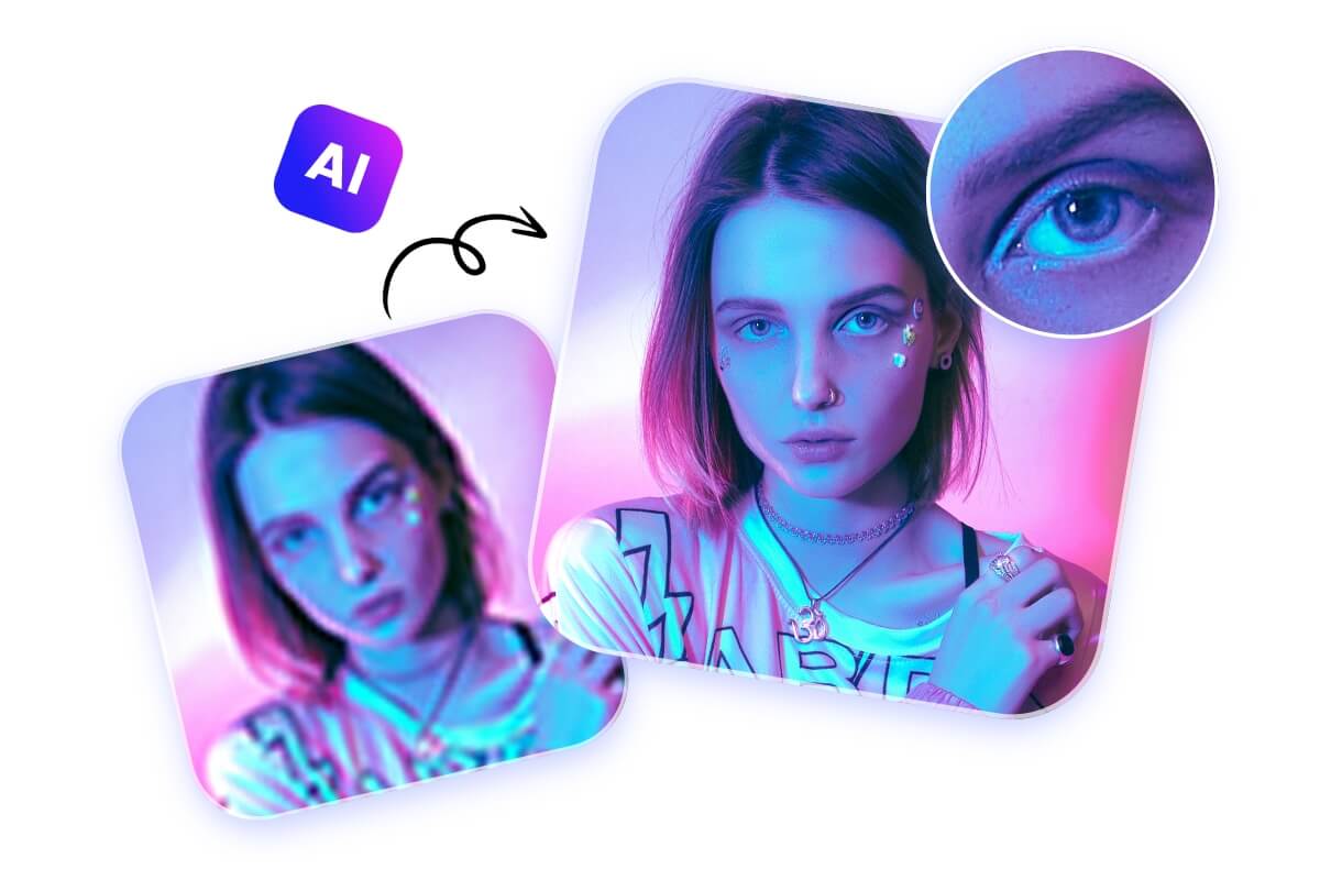 AIを使用してクールな女の子の動画を4Kにアップスケールし品質を損なわずに処理