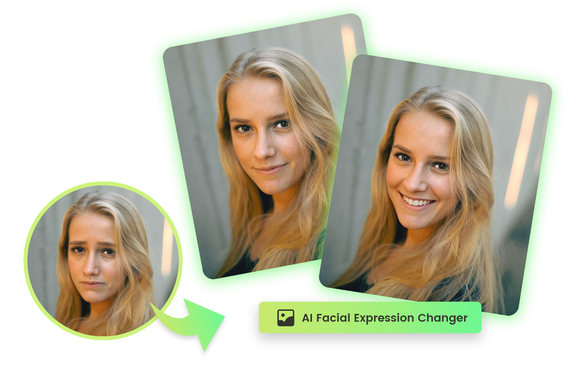 Change Facial Expression Online Free With AI | Fotor