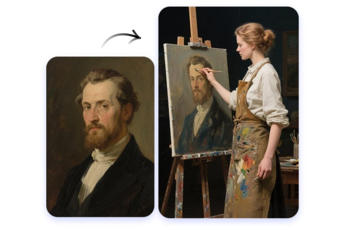 Use fotor ai image to painting converter to spark creativity and inspiration