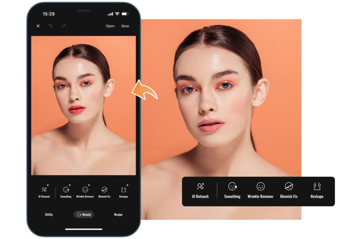 Free Face Editor Edit Face Online Fotor