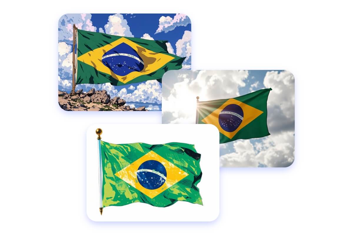 AI Flag Generator Online Free - Various Styles For Flag Images In Fotor