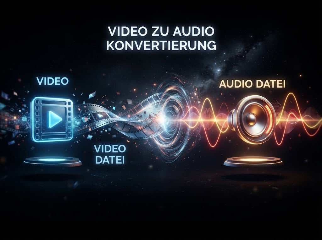Video einfach und schnell mit fotor in audio umwandeln