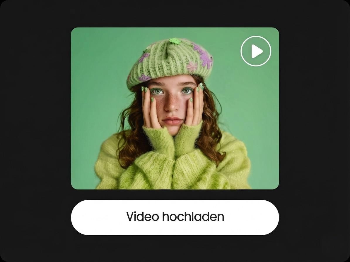 Video hochladen in den KI Videohintergrund entferner von fotor