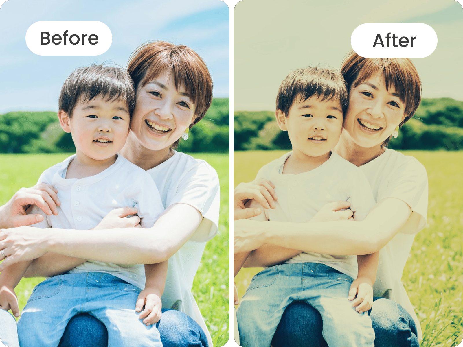 レトロ加工とは