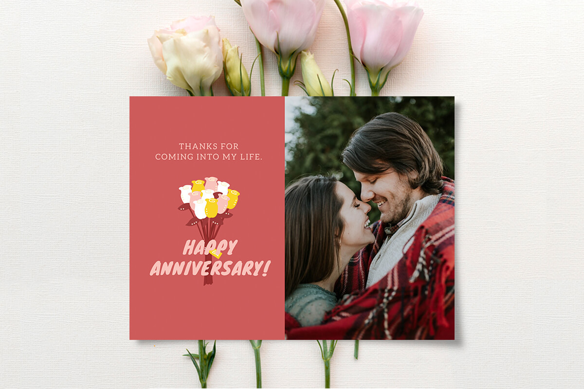 Create Free and Printable Anniversary Cards with Fotor's Card Maker