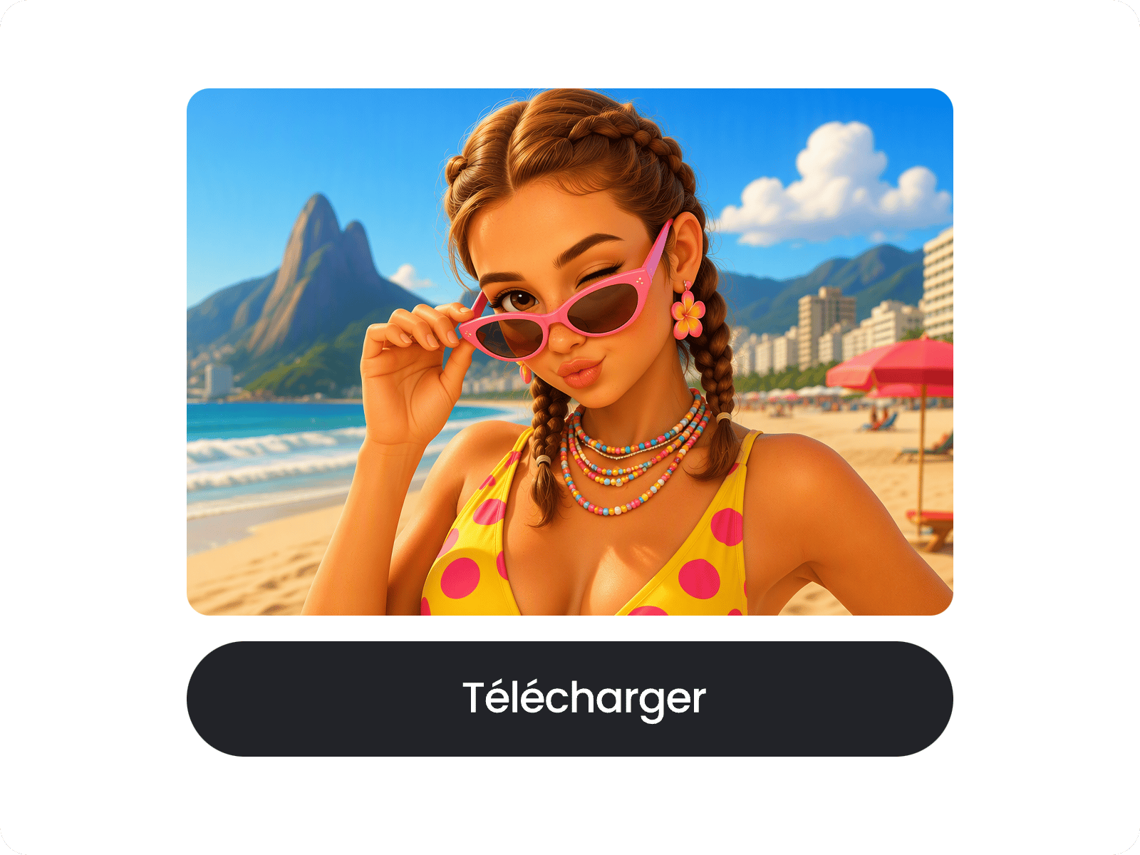 Télécharger ou affiner votre création