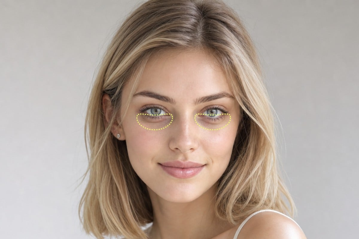 A short haired girl with dark circles
