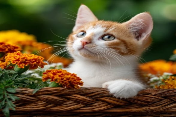 Ein originales Katzefoto