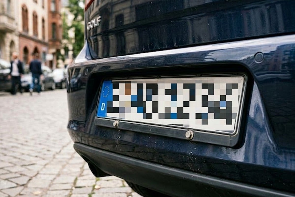 Nummerschild verpixeln