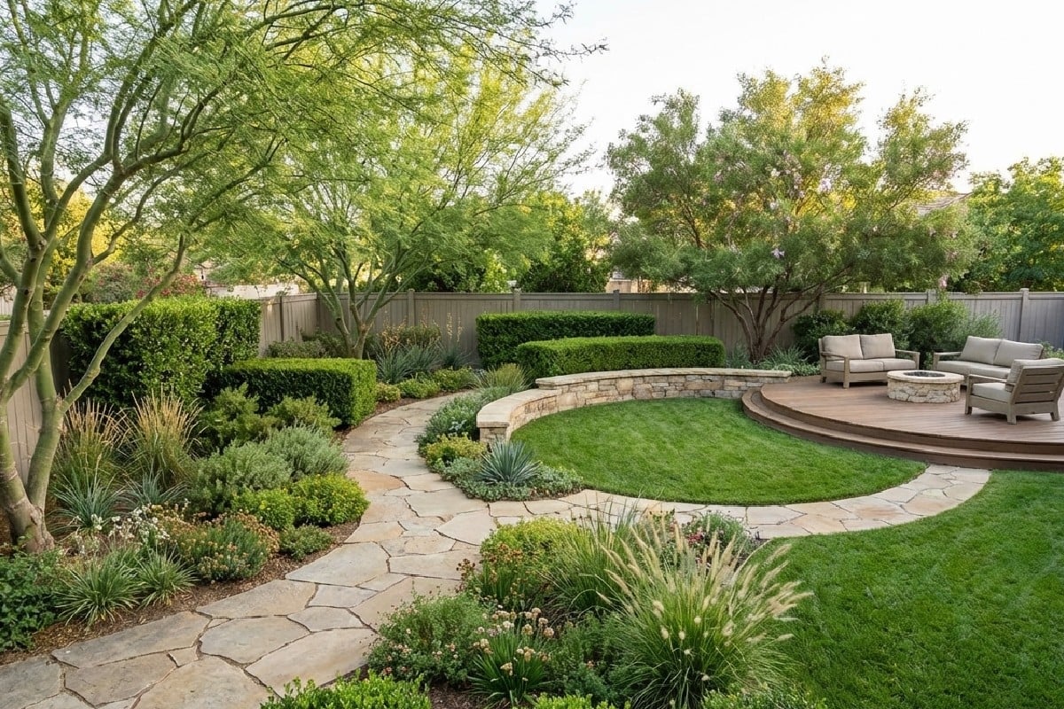 Créer un aménagement de jardin extérieur avec l'IA | Fotor