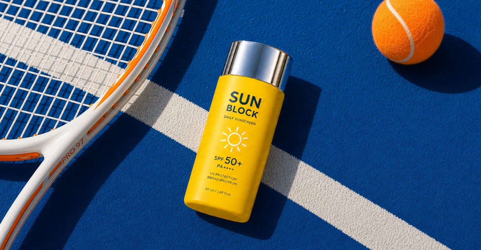 A suncream product before image cutout pc