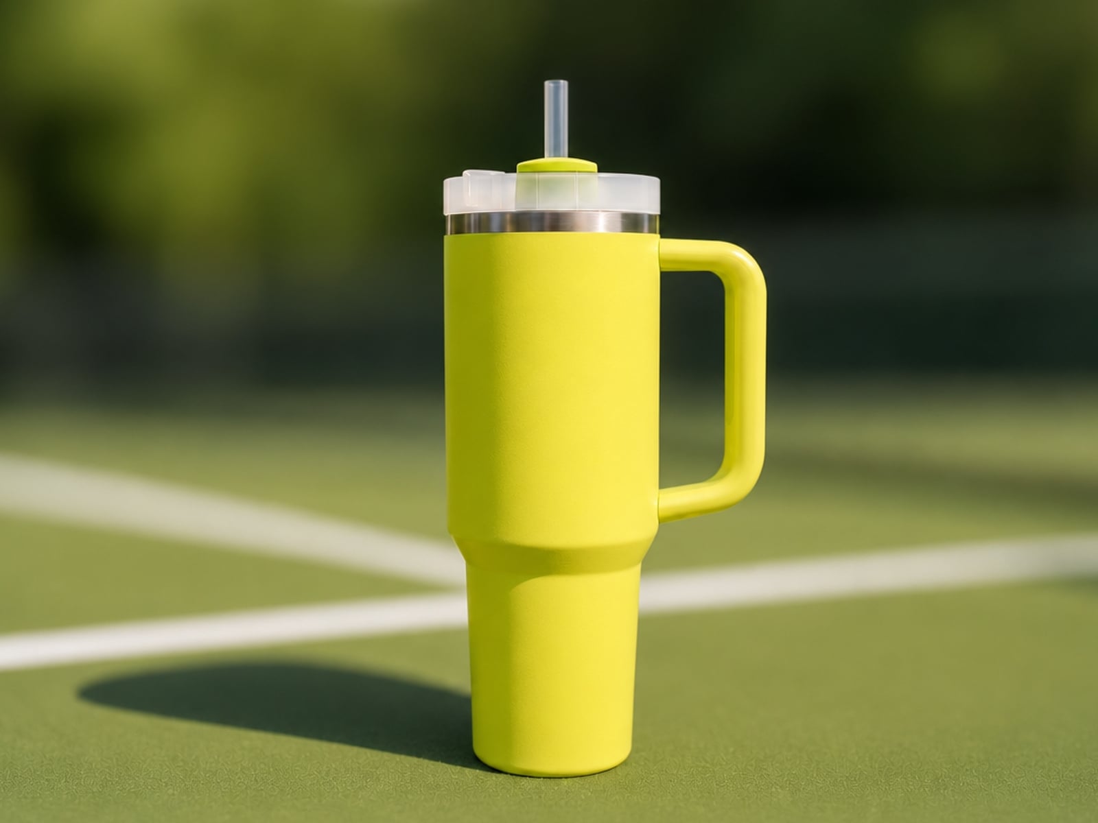 A waterbottle after background blur