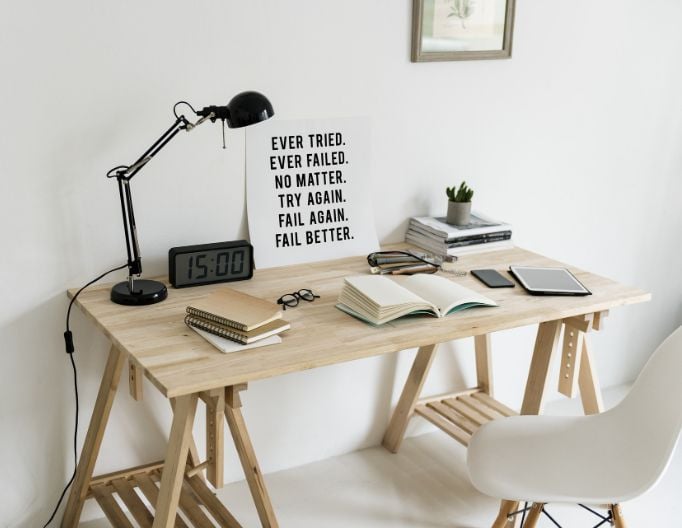 Original photo of an office