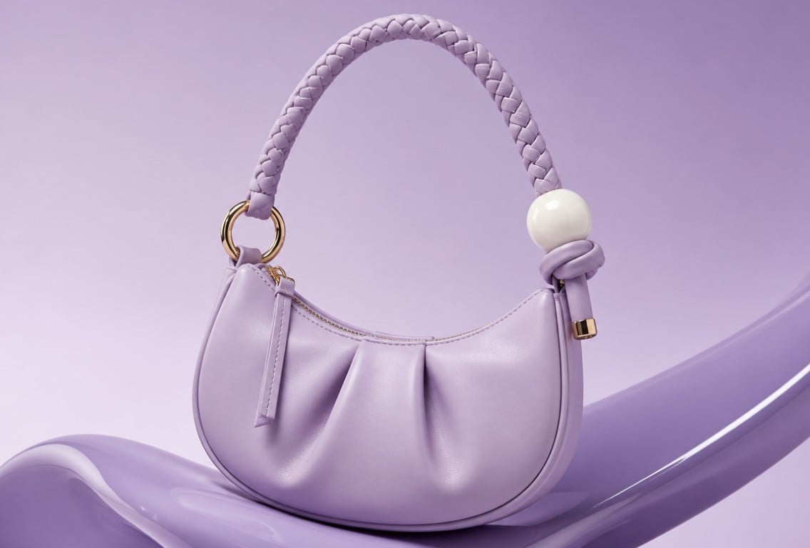Recolor an image of purple purse