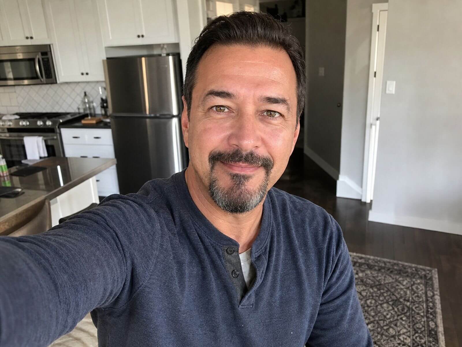 Sample image of a man with a goatee beard