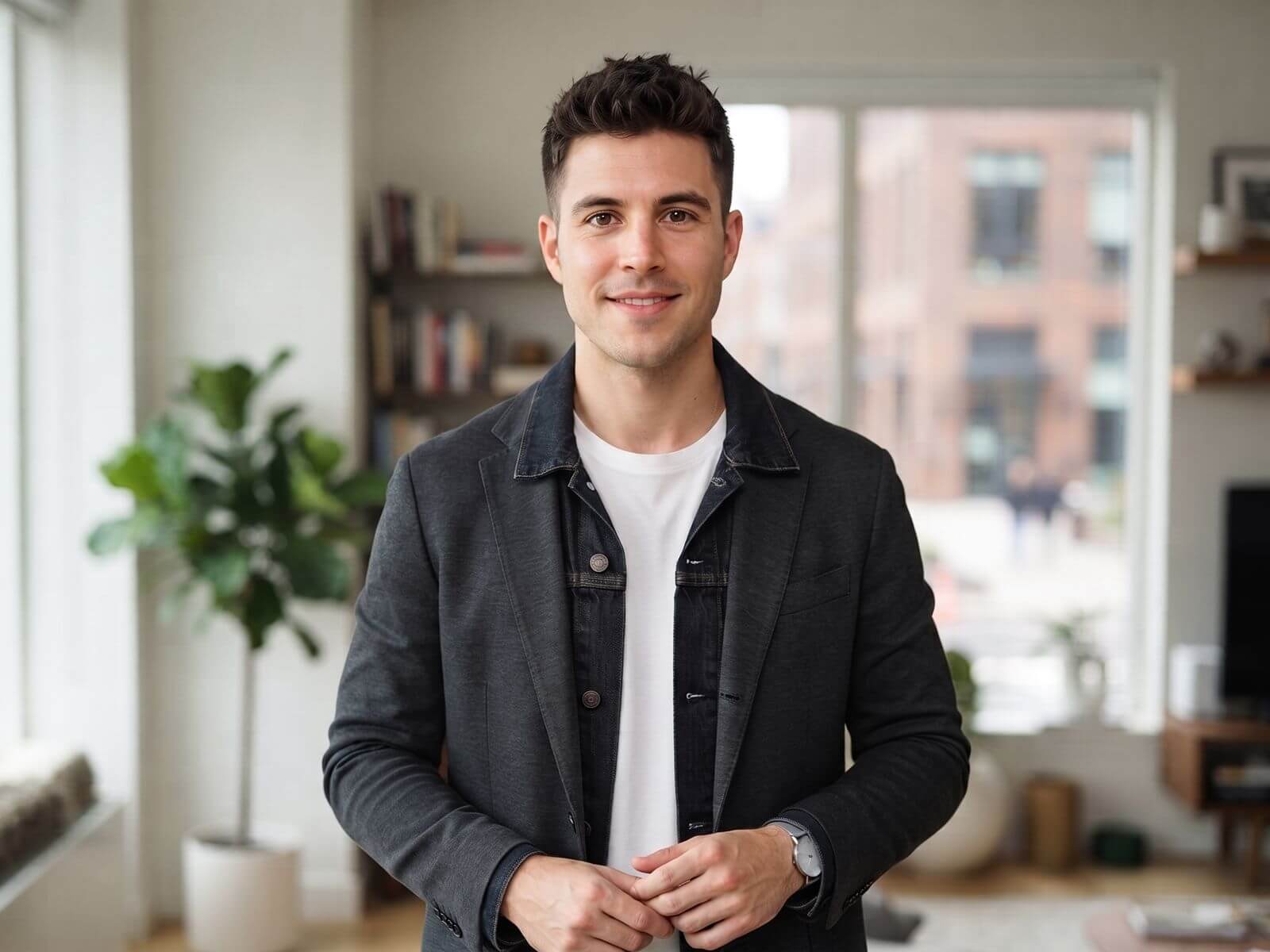Sample image of a man without a circle beard