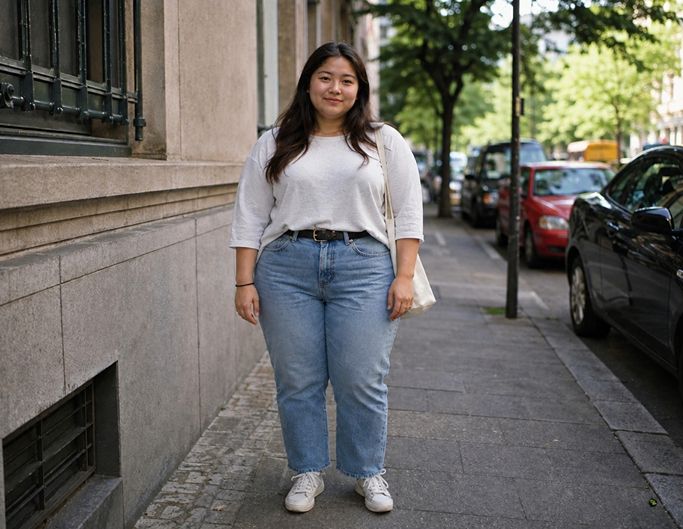 Sample photo of a fat asian girl