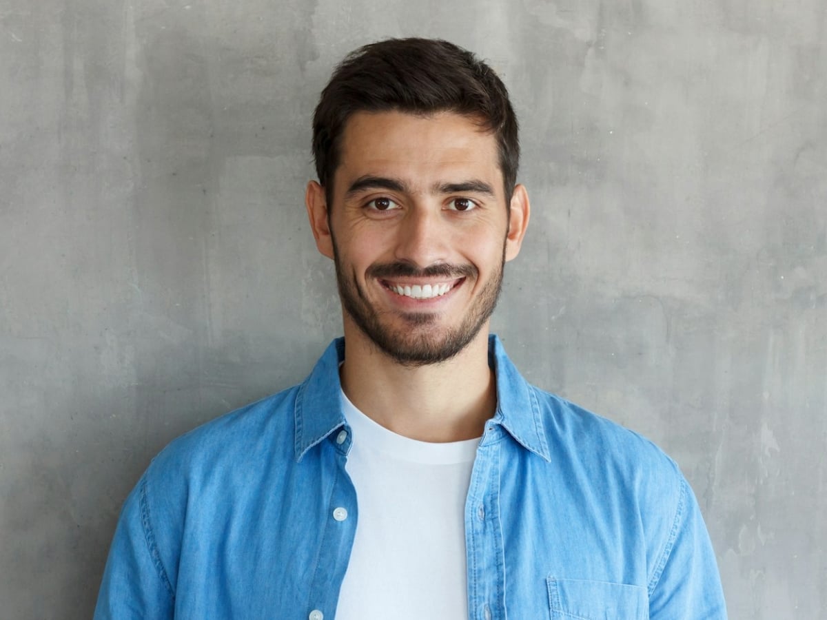 Sample photo of a man with beard