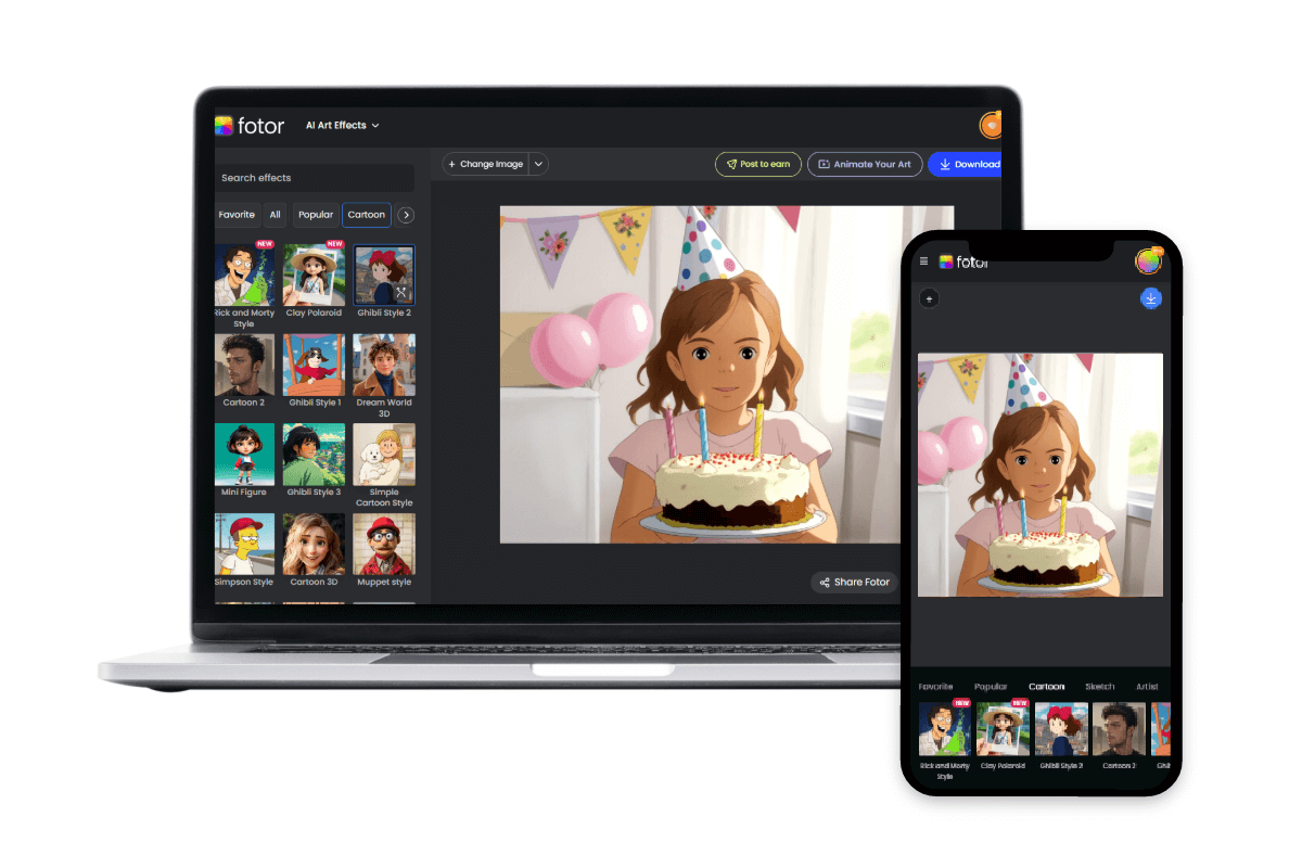 Bild in Comic umwandeln App