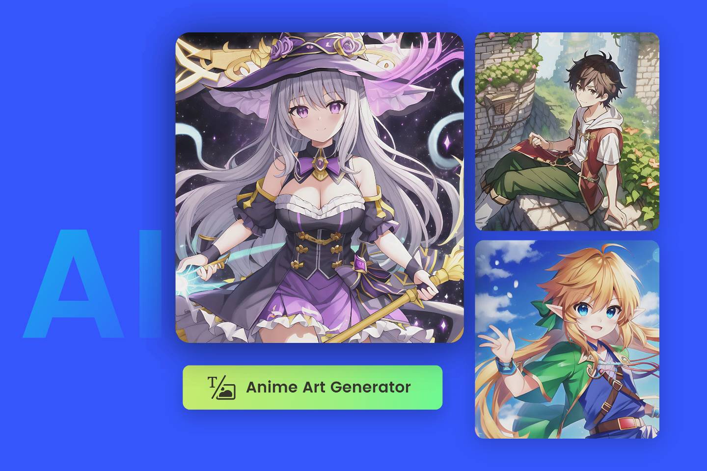 Make anime art and pictures in seconds with Fotor's free anime AI art generator