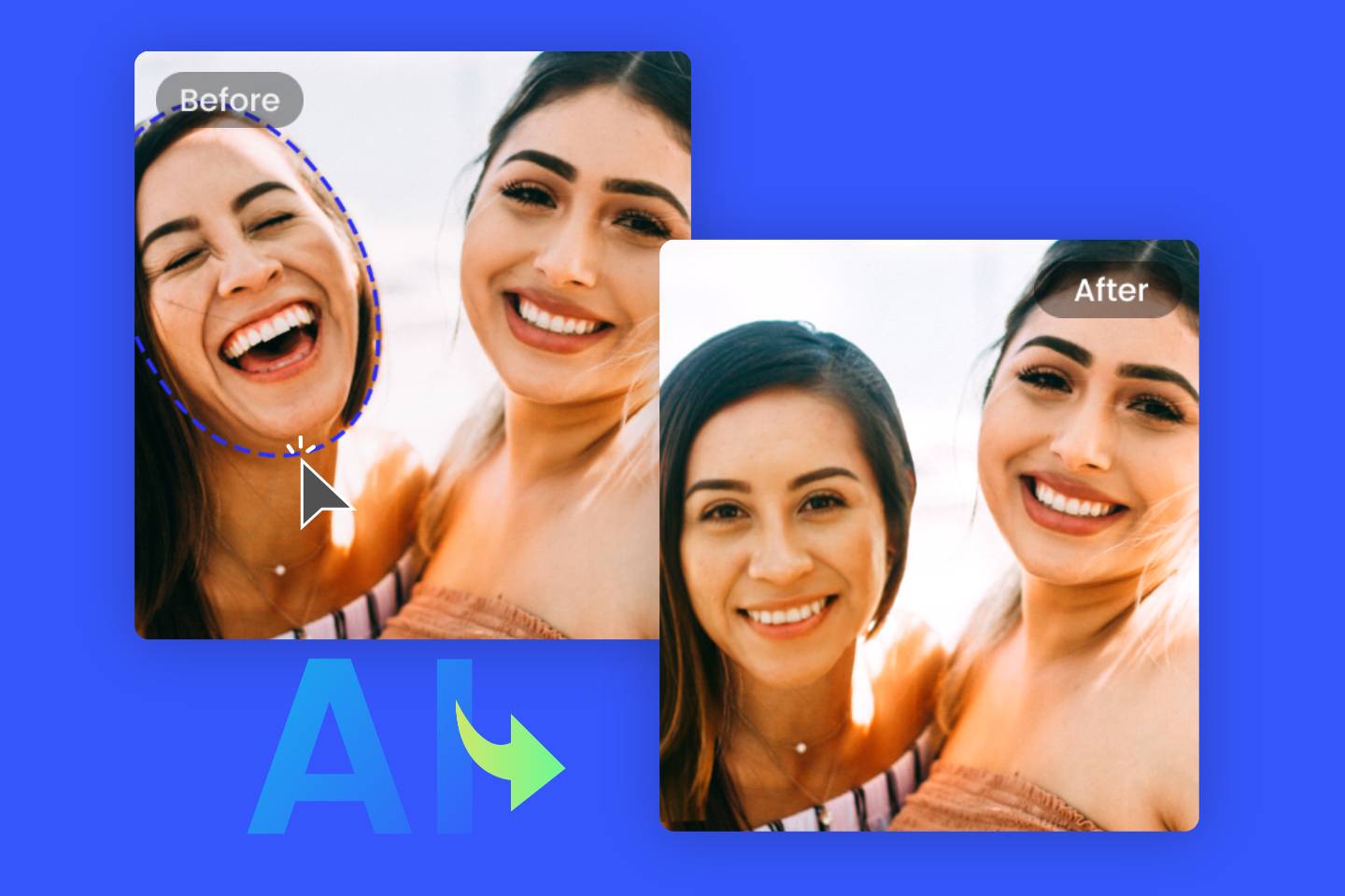 Swap head on photo online in seconds with Fotor's free AI head swap tool