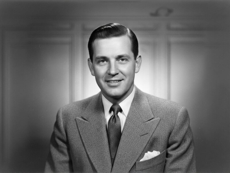 A single old photo of a man