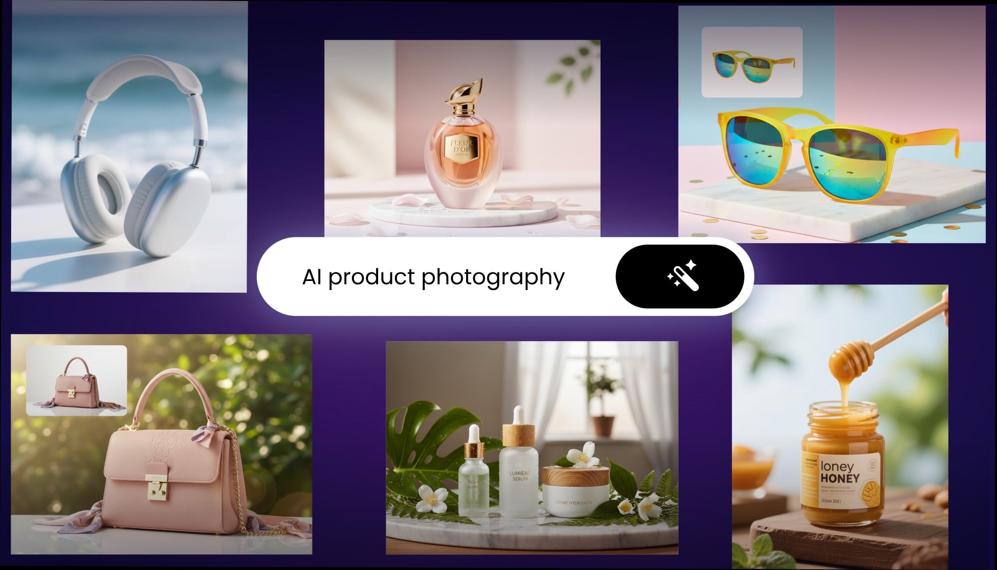 Banner for fotor ai product photography online free