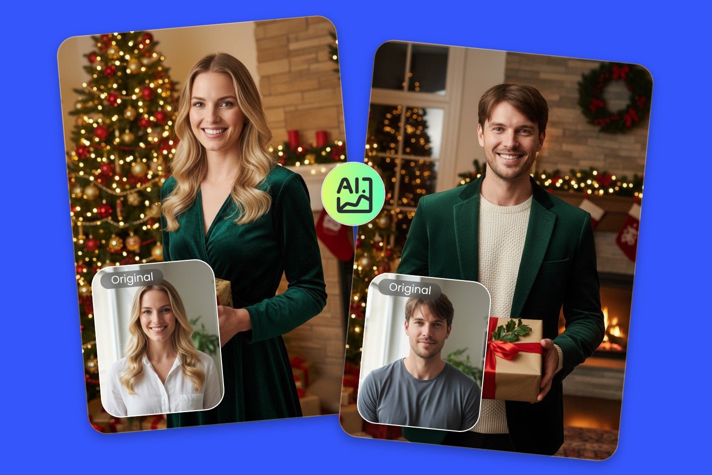 AIクリスマスフィルター