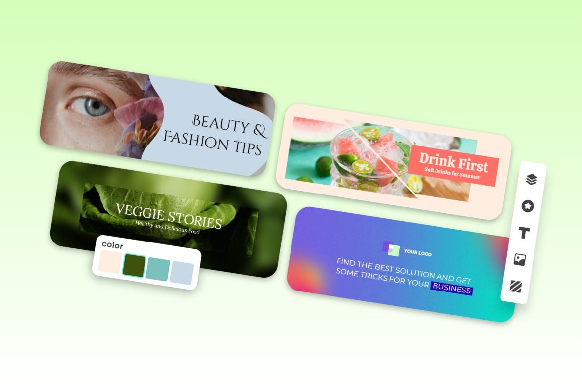 Banner for fotor facebook banner maker feature page