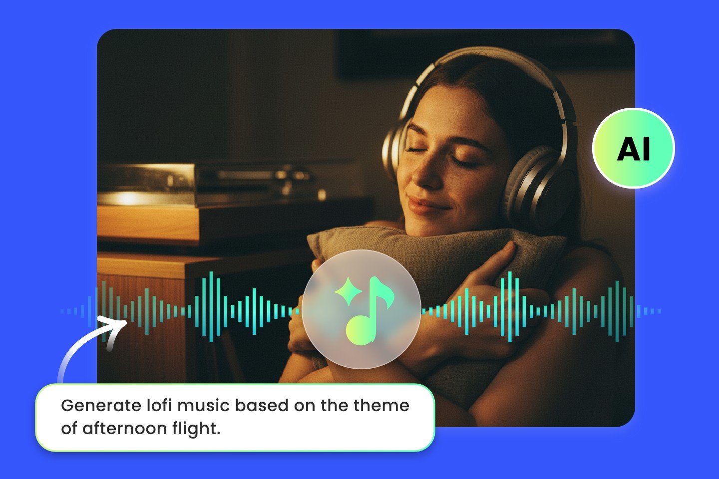 Banner of fotor free online lofi song maker