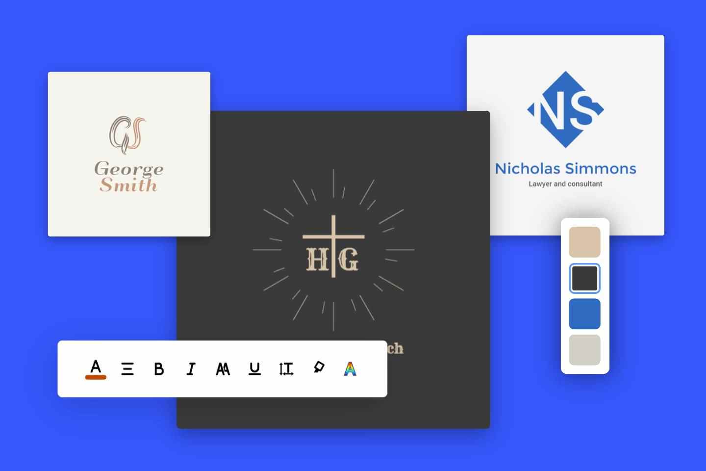 Monogram Maker Custom Monogram Designs Templates Fotor