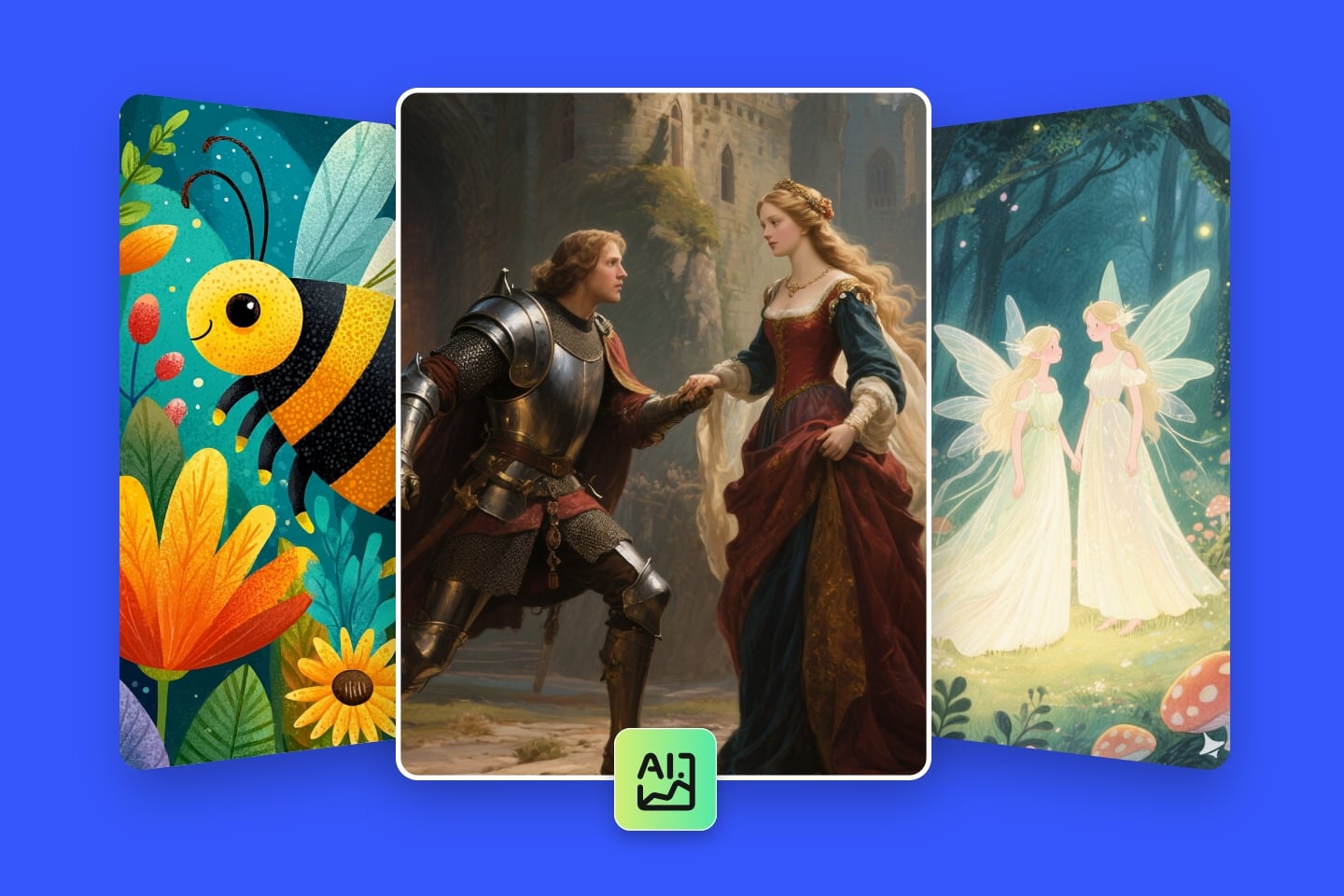 Create book illustration with fotor ai