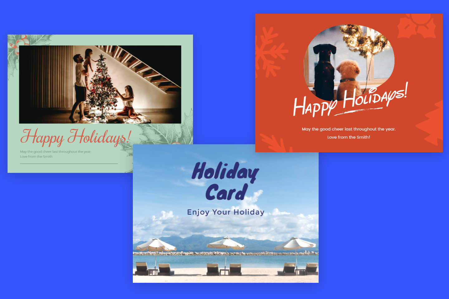 Create holiday cards with fotor holiday card maker