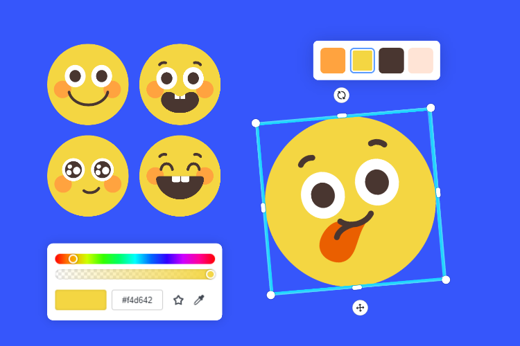 Personnaliser les emoji avec fotors emoji maker