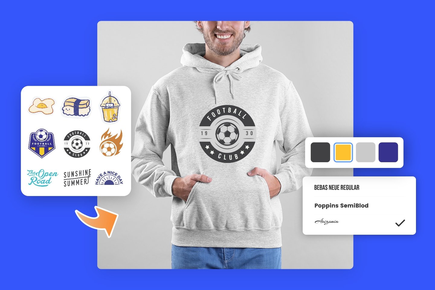 FOOTBALL DESIGN TEMPLATES for T-shirts, Hoodies and More!