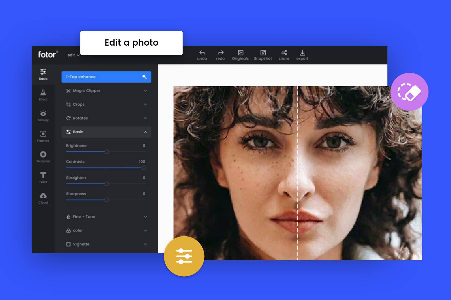 Free online image editor application
