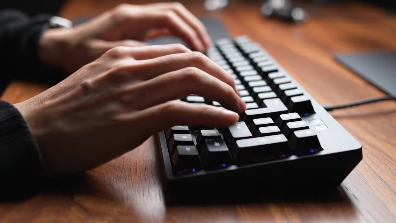 Finger tapping asmr video