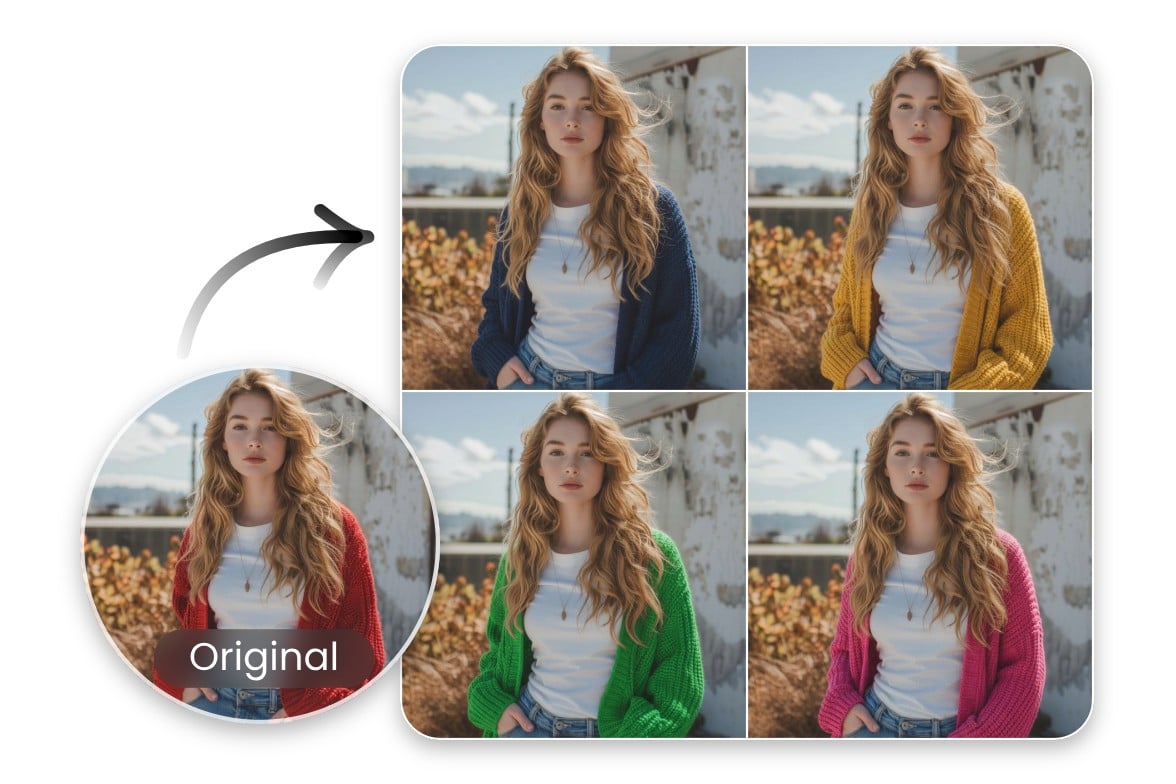 changer la couleur d'une image avec Fotor