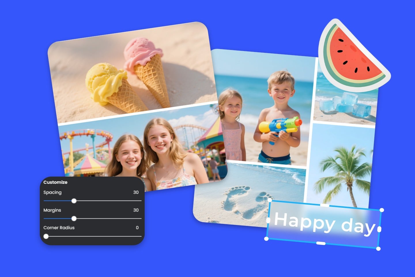 Fotor free online photo gird maker