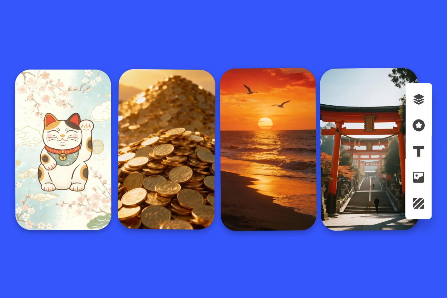 金運アップ壁紙・幸運を呼ぶ壁紙